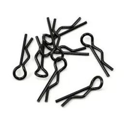 Fastrax Clips carrozzeria per modelli 1/10 NERE (8)