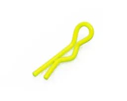 Body Clips Flourescent Yellow (10 pcs.)
