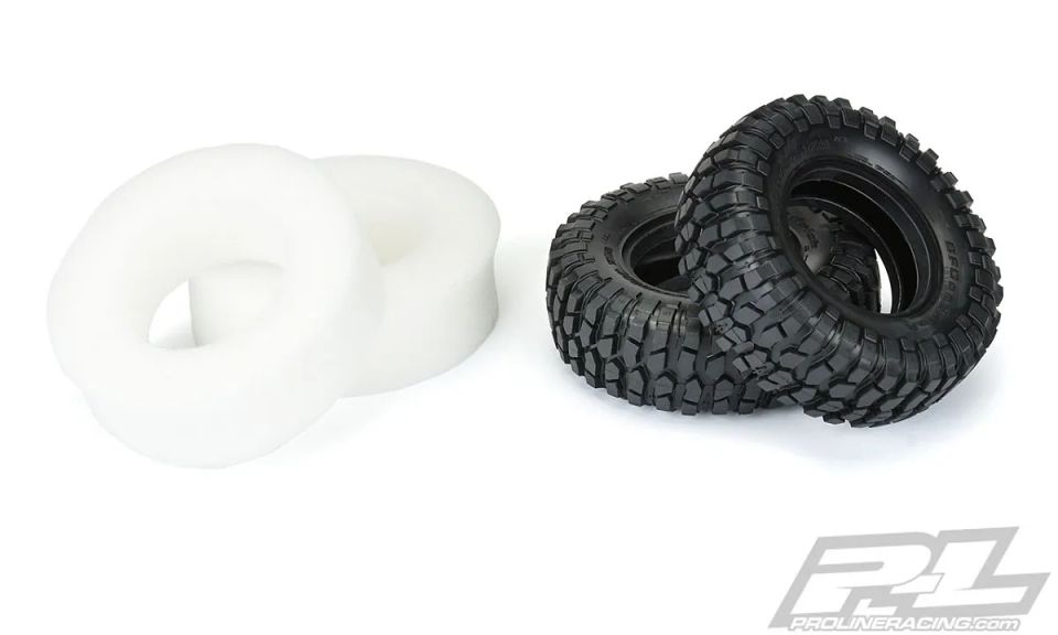 Pro-Line Class 0 BFGoodrich Krawler T/A KX 1.9" (3.85" OD) Predator (Super Soft) Rock Terrain Truck Tires for F/R 1.9" Crawler