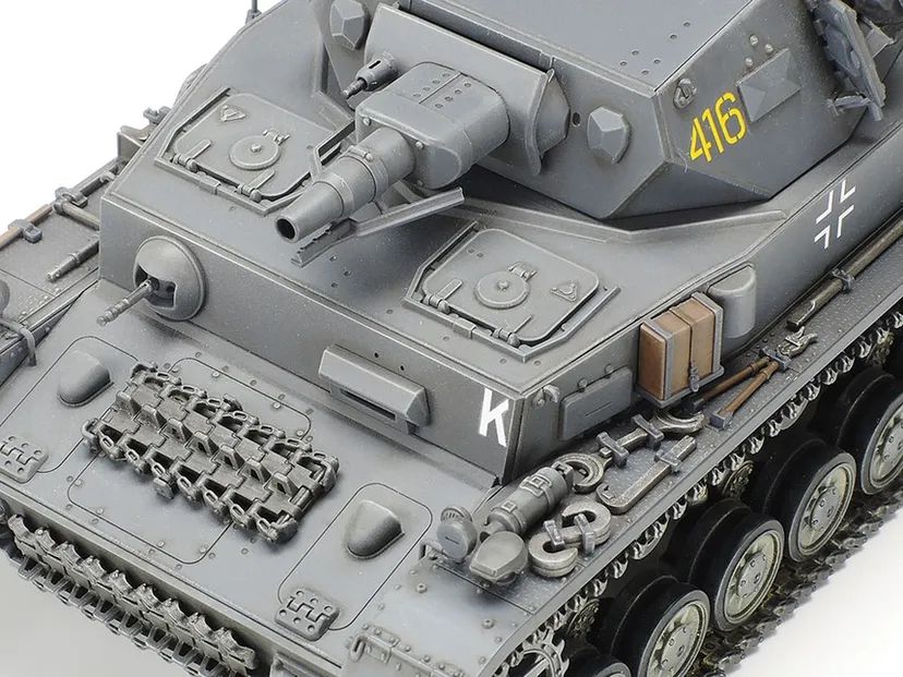 German Tank Pz.Kpfw.IV 1/35 Kit di Montaggio Tamiya