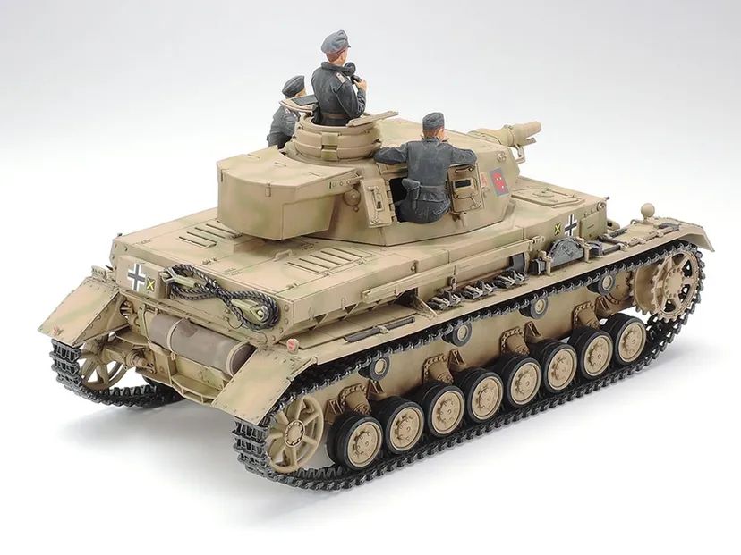 German Tank Pz.Kpfw.IV 1/35 Kit di Montaggio Tamiya