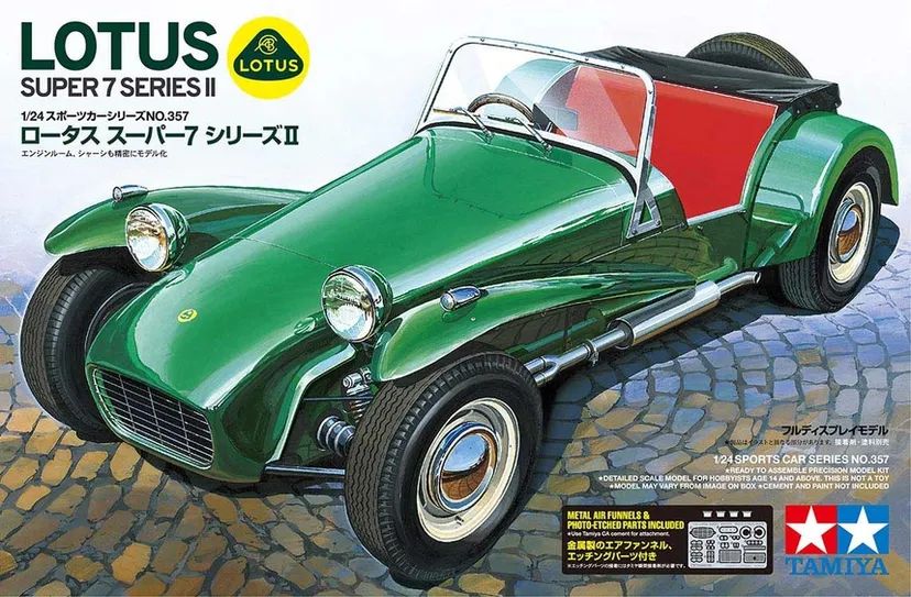 Lotus Super 7 Series II 1/24 Kit di Montaggio Tamiya