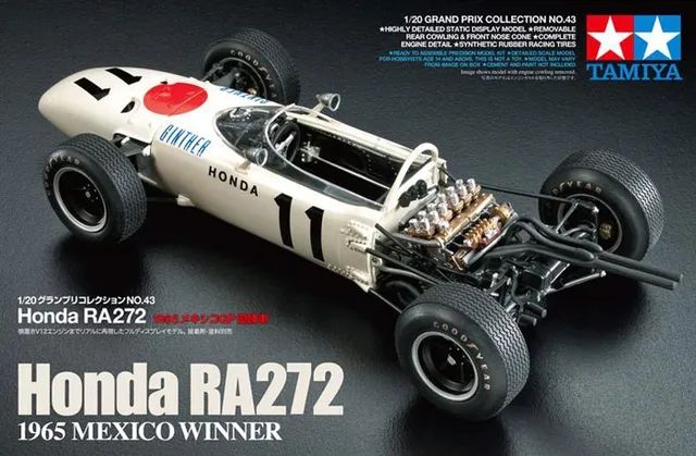 Honda F1 RA272 1/20 Kit di Montaggio Tamiya