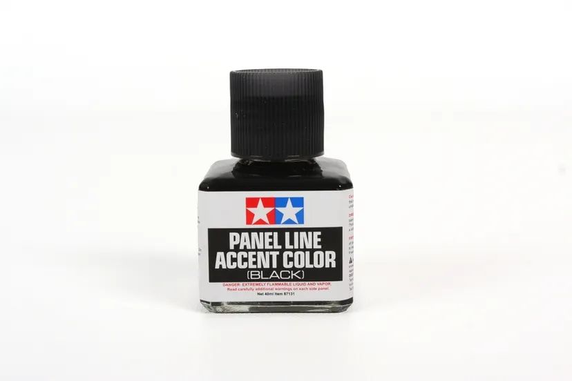 Panel Line Accent Color Black Tamiya