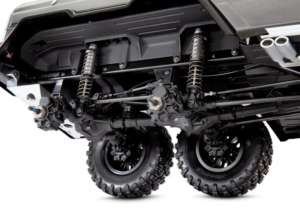 TRX-6 Mercedes-Benz G 63 AMG 6x6 Trail Crawler con Kit Luci Bianco Traxxas