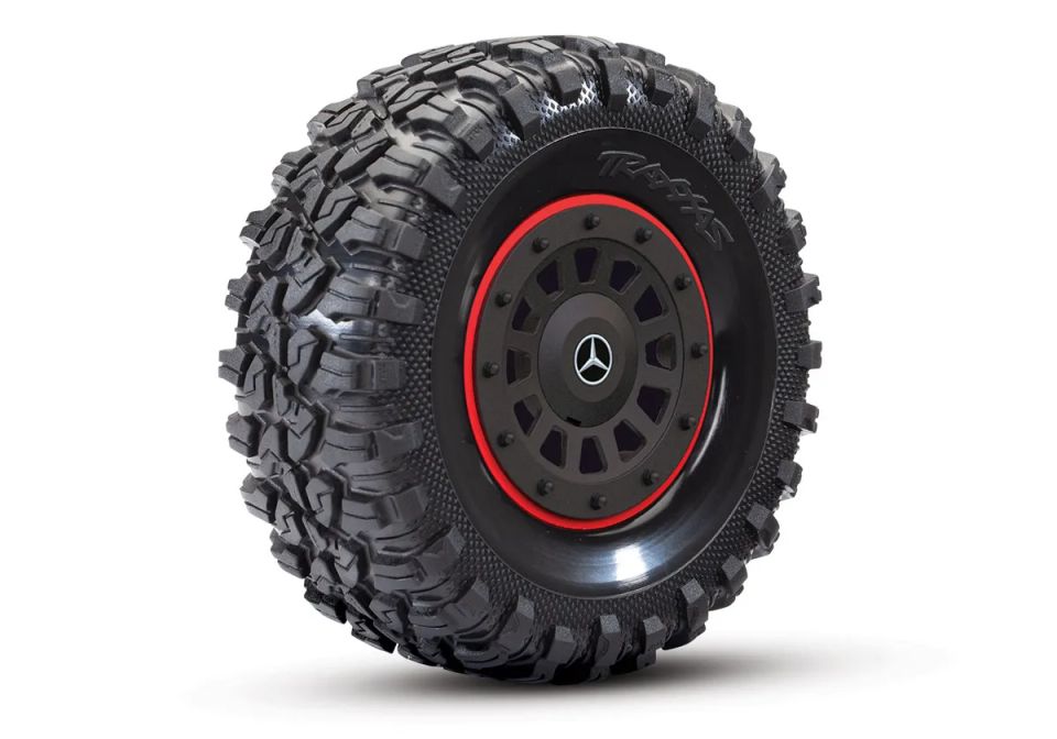 TRX-6 Mercedes-Benz G 63 AMG 6x6 Trail Crawler con Kit Luci Bianco Traxxas