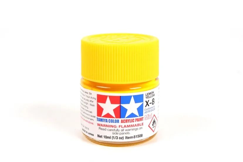 X-8 Lemon Yellow