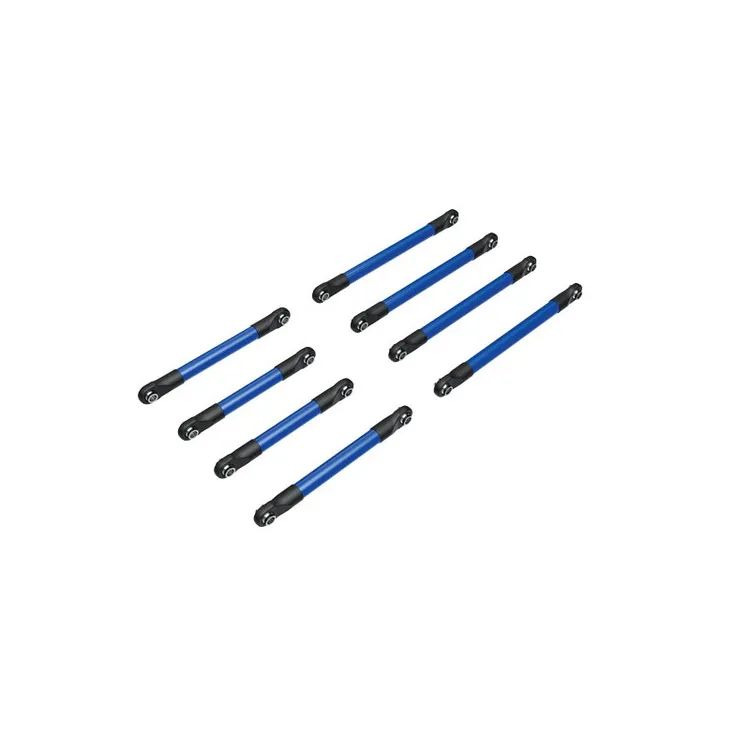 Set Completo Tiranti Sospensioni in Alluminio 6061-T6 Anodizzato Blu TRX-4M - 9749-BLUE