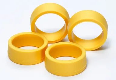 Low-Profile Offset Tread Tires (Hard/Yellow) - 95205