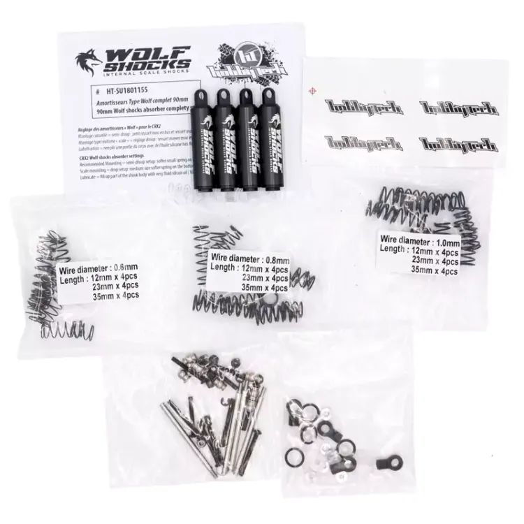 Hobbytech 90mm WOLF Shocks (4pcs)