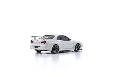Kyosho Mini-Z AWD Nissan Skyline GT-R V-Spec Nur.II R34 White
