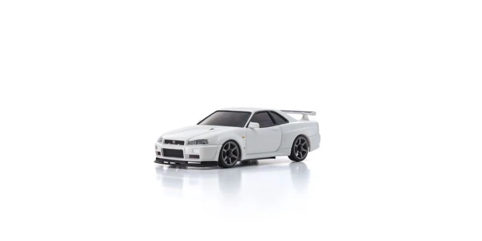 Kyosho Mini-Z AWD Nissan Skyline GT-R V-Spec Nur.II R34 White