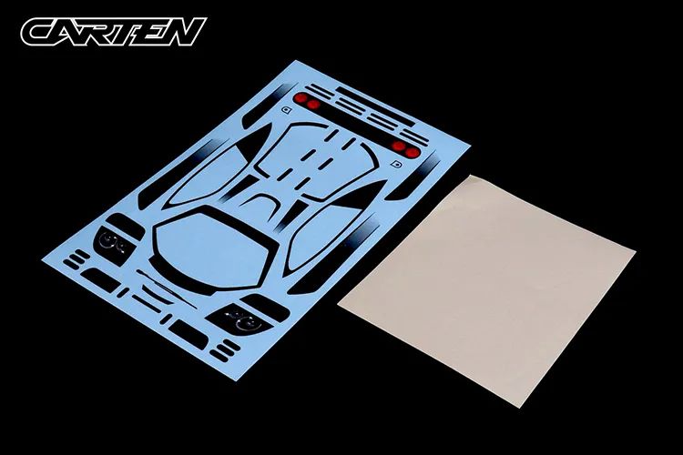 Carrozzeria CARTEN MCL-F1 (210mm-225mm) M-Chassis Trasparente