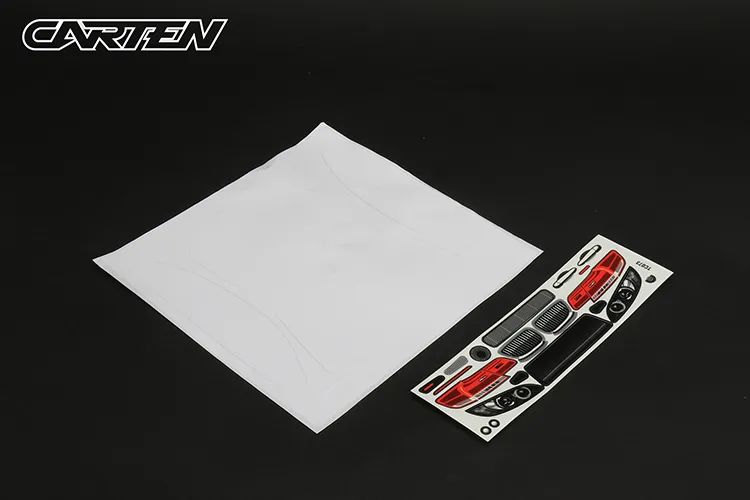 Carrozzeria CARTEN GT2 Clean Body TC 1/10 (190mm) Trasparente