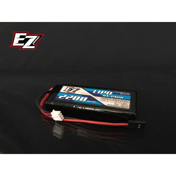 EZ-Power Lipo Batteria RX/TX 2200mah 7,4v 2S