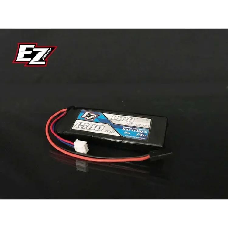Ezpower Lipo Batteria RX/TX 1500mah 7,4v 2S