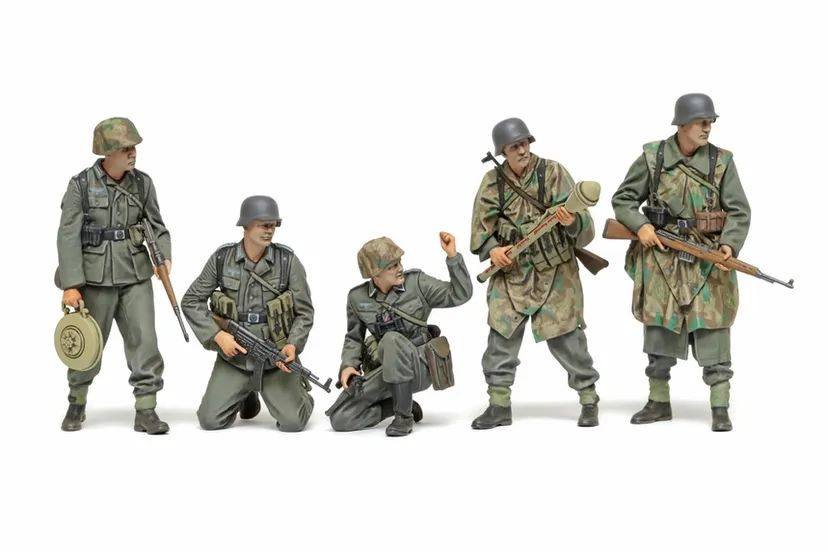 Fanteria Tedesca Set Late WWII 1/35 Kit di Montaggio Tamiya