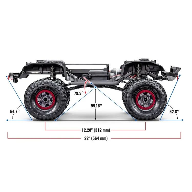 TRX-4 Sport High Trail Edition Crawler Traxxas