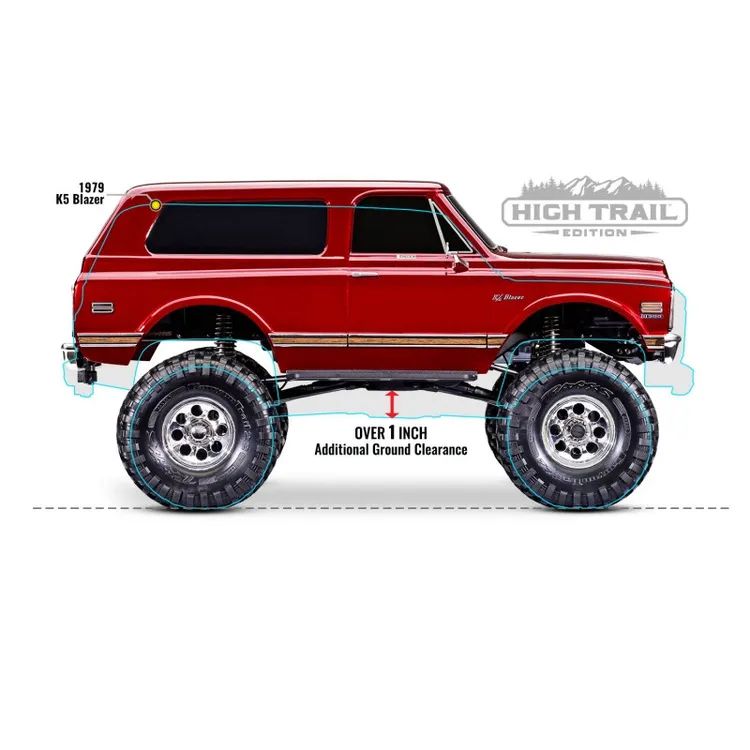 TRX-4 Chevrolet Blazer K5 1972 High Trail Edition Crawler Traxxas