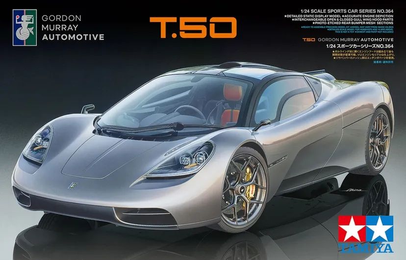 GMA T.50 Gordon Murray Supersport 1/24 Kit di Montaggio Tamiya