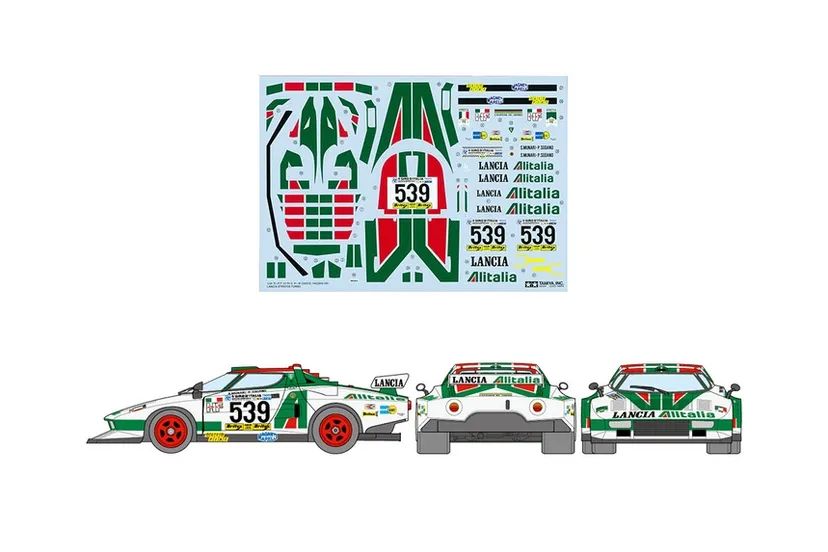 Lancia Stratos Turbo 1/24 Kit di Montaggio Tamiya