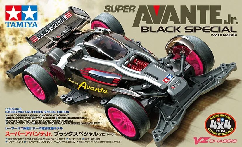 Super Avante Jr Black Special VZ Chassis - 95648