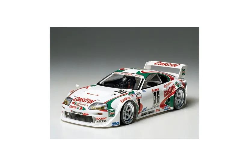 Castrol Toyota Tom'S Supra GT 1/24 Kit di Montaggio Tamiya