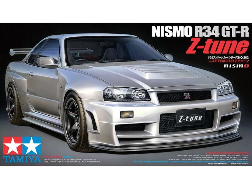Nismo R34 GT-R Z-Tune 1/24 Kit di Montaggio Tamiya