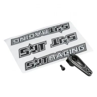 SRT Servo Horn Offset Black (25 Teeth)