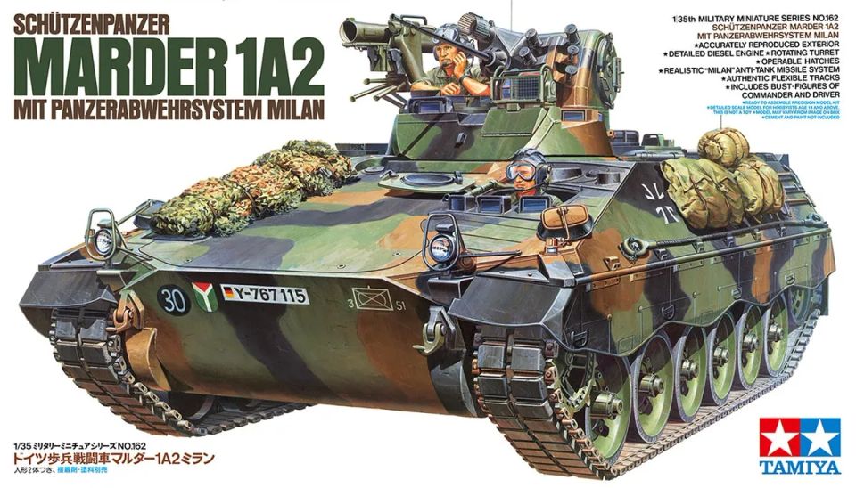 German Marder 1A2 1/35 Kit di Montaggio Tamiya