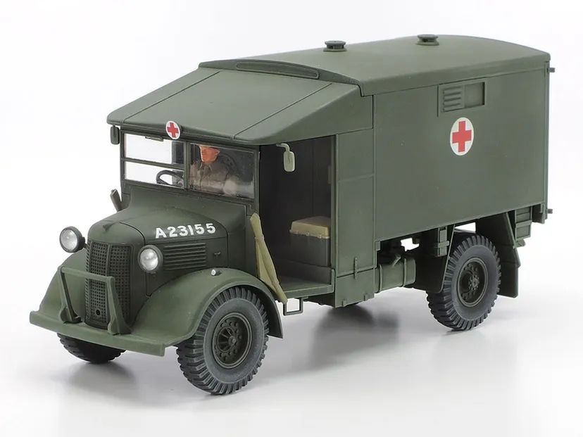 British 2T 4x2 Ambulance 1/48 Kit di Montaggio Tamiya
