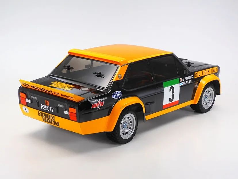 Fiat 131 Abarth Rally MF-01X Olio Fiat Tamiya
