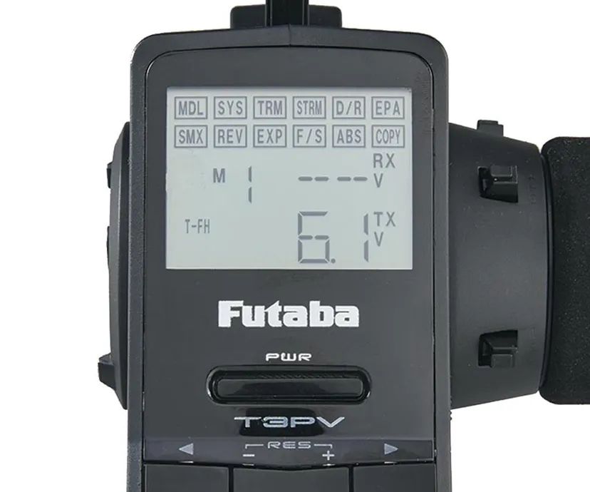 Futaba TX 3PV R203GF Display 2,4GHz