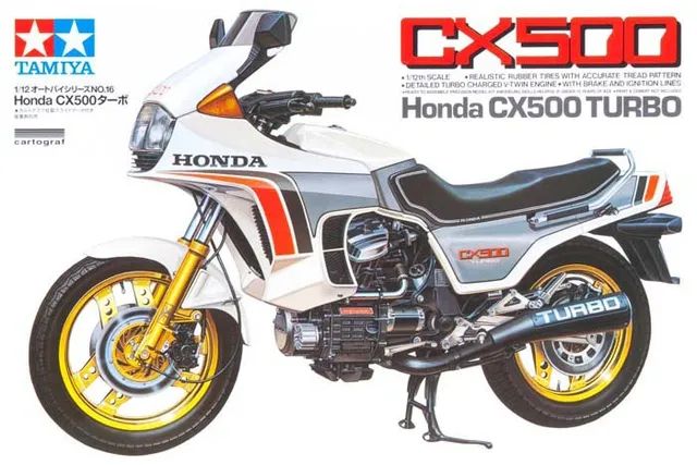 Honda CX500 Turbo 1/12 Kit di Montaggio Tamiya