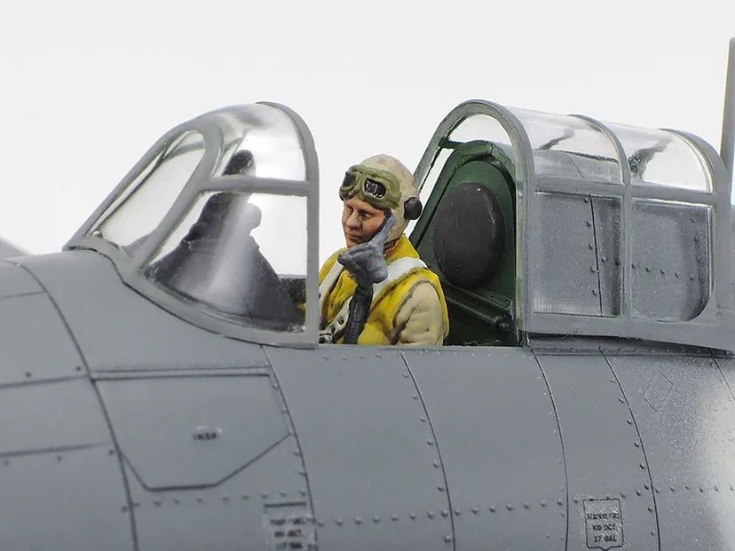 Grumman FM-1 Wildcat/Martlet Mk.V 1/48 Kit di Montaggio Tamiya