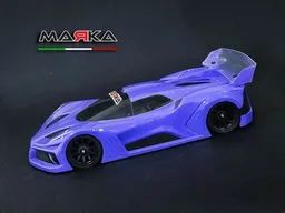 Marka Racing Mini-Z RK-BLD Racing Carrozzeria in Lexan Trasparente (Passo 98mm) - Regular