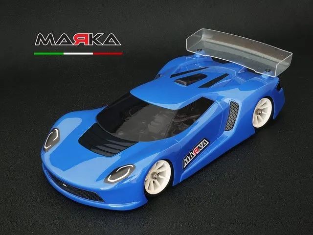 Marka Racing Mini-Z RK-MK4 Racing Carrozzeria in Lexan Trasparente (Passo 98mm) - Regular