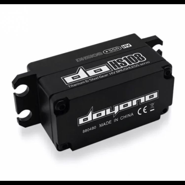 Doyono Servocomando Digitale HV Brushless Low-Profile 20Kg SplashProof