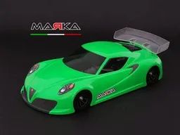 Marka Racing Mini-Z RK-4C Racing Carrozzeria in Lexan Trasparente (Passo 98mm) - Regular