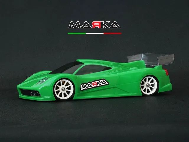 Marka Racing Mini-Z RK-PZR Racing Carrozzeria in Lexan Trasparente (Passo 98mm) - Regular