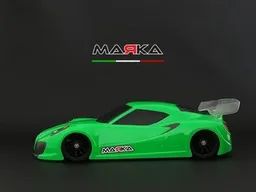 Marka Racing Mini-Z RK-4C Racing Carrozzeria in Lexan Trasparente (Passo 98mm) - Regular