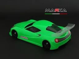 Marka Racing Mini-Z RK-4C Racing Carrozzeria in Lexan Trasparente (Passo 98mm) - Regular