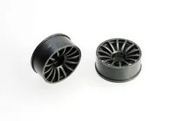 PN Racing Mini-Z 2WD Machine Cut 10 Spoke Front Wheel F1 Black