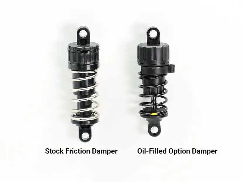 Ammortizzatori ad Olio CVA Super-Mini Shock TT-02 Tamiya