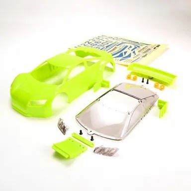 Jomurema 280372 - JR-GT01 Car Body Set- Neon Green