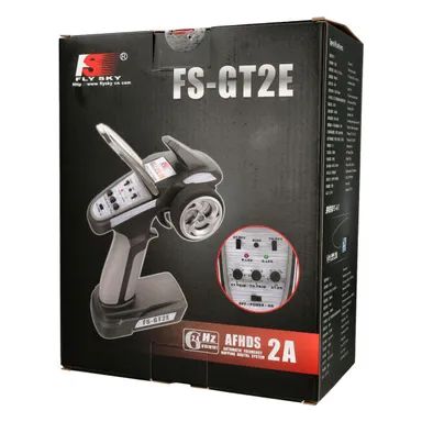 Flysky FS-GT2E 2 Channel Radio Set with 1 Receiver