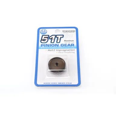 Hiro Seiko Hard Coated Alum. Pinion Gear (MoS2) DP64
