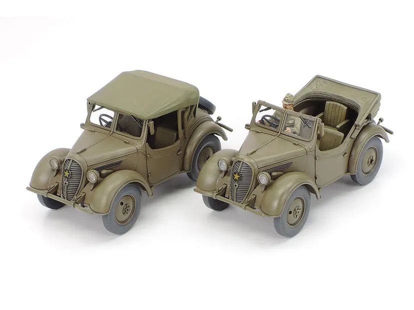 Mitsubishi KI-46 III Type 100 4x4 Light Vehicle Kurogane 1/48 Kit di Montaggio Tamiya