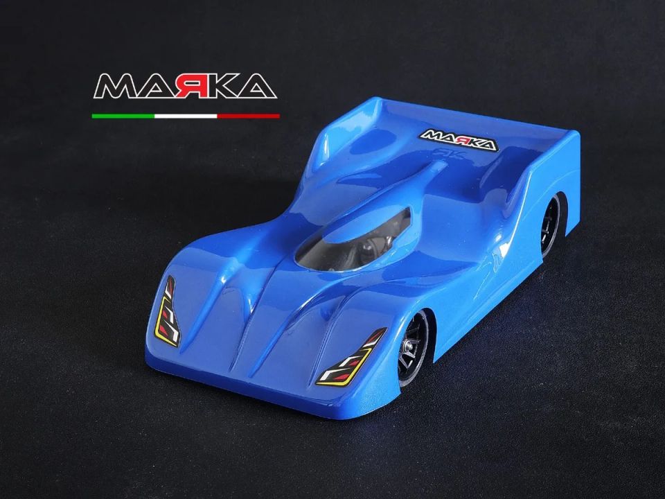 Marka Racing Mini-Z Lexan RK-LP1 Pan Car Body (98mm W/B) Carrozzeria Trasparente - Regular