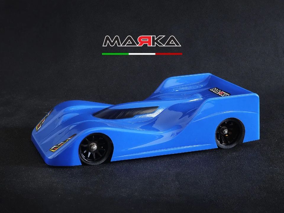 Marka Racing Mini-Z Lexan RK-LP1 Pan Car Body (98mm W/B) Carrozzeria Trasparente - Regular